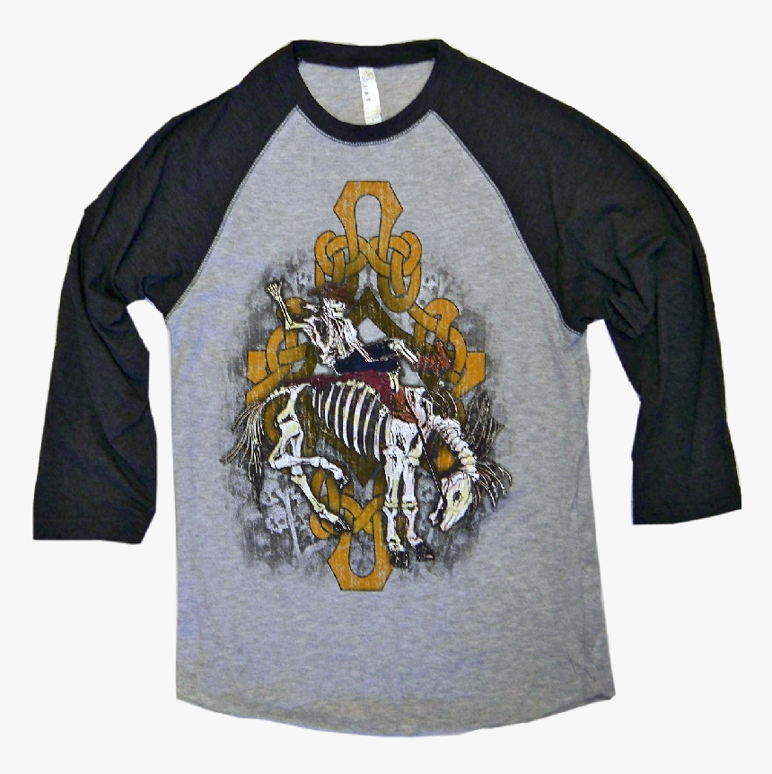 Gary Allan Vintage Heather And Smoke Baseball Tee 
 - Long-sleeved T-shirt, HD Png Download