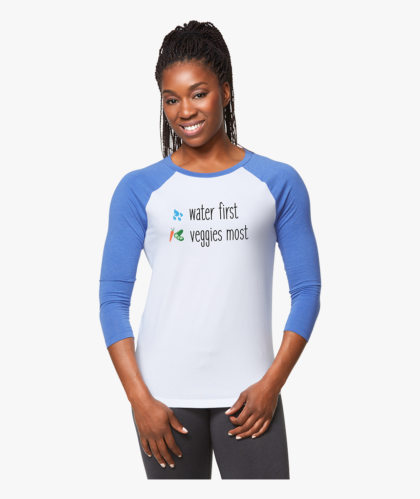Water First Veggies Most Shirt, HD Png Download