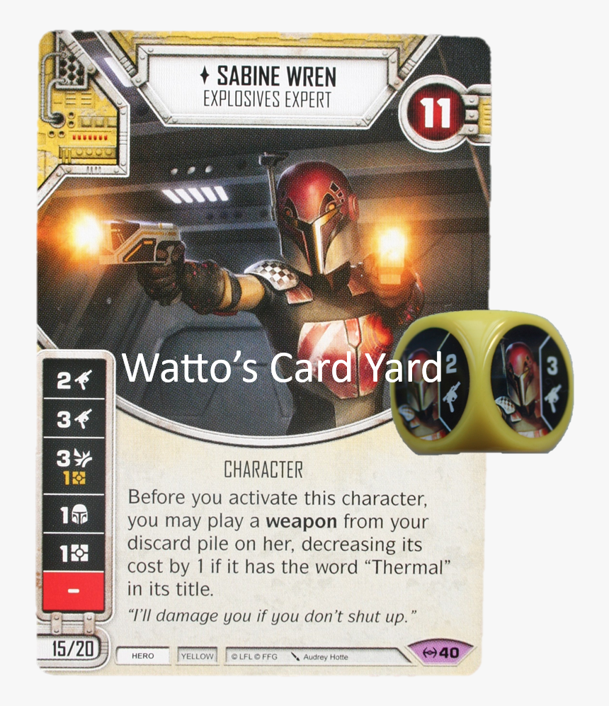 Sabine Wren Sw Destiny, HD Png Download