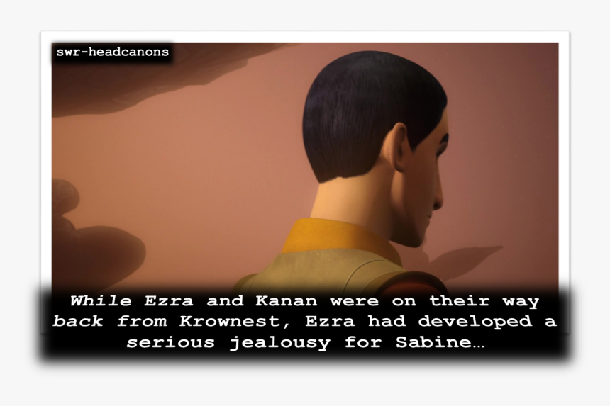 While Ezra And Kanan Were On Their Way Back From Krownest, - Ezra Bridger X Jai Kell, HD Png Download