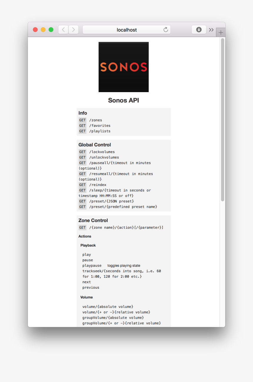 Sonos Http Api, HD Png Download