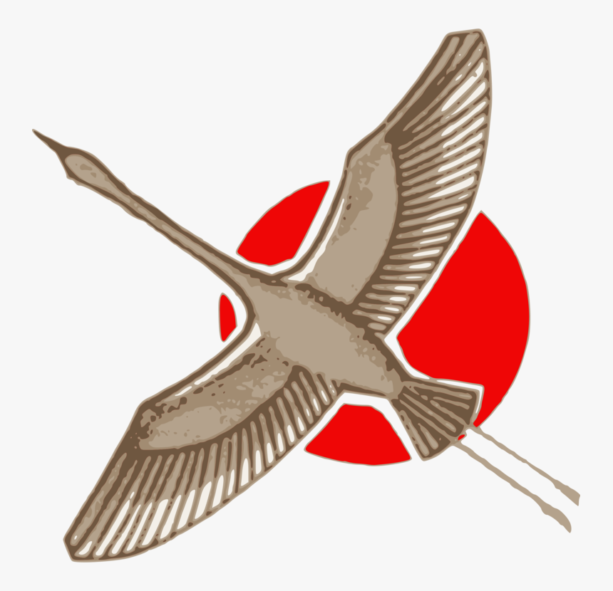 Beak,bird,line - Japanese Bird Art Png, Transparent Png