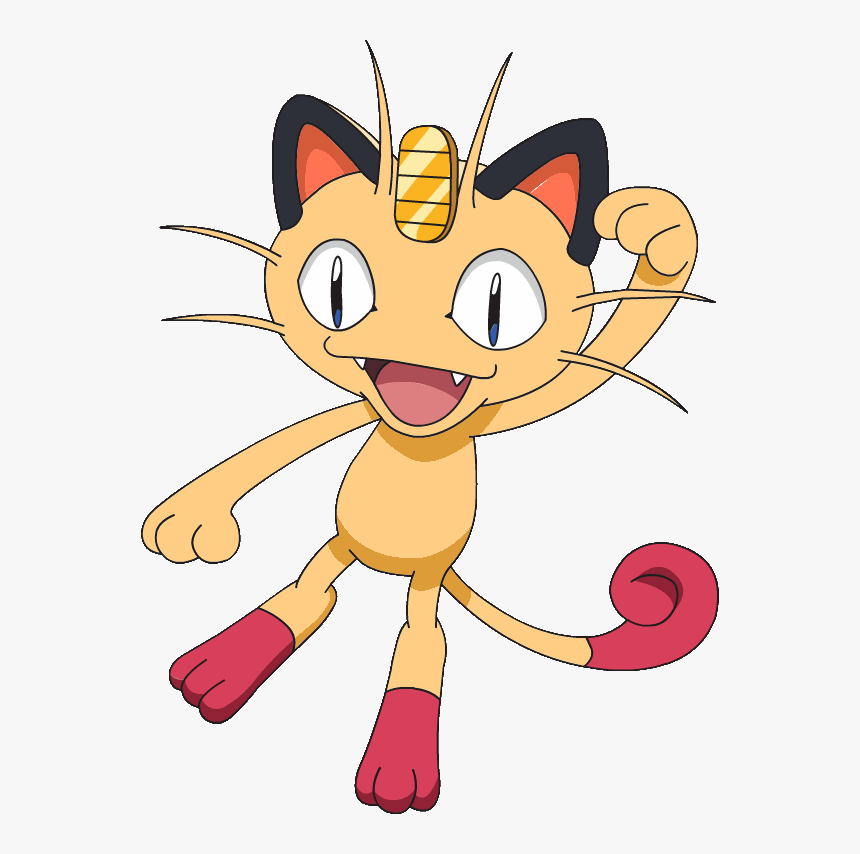 Misty And Golduck - Meowth In Pokemon, HD Png Download