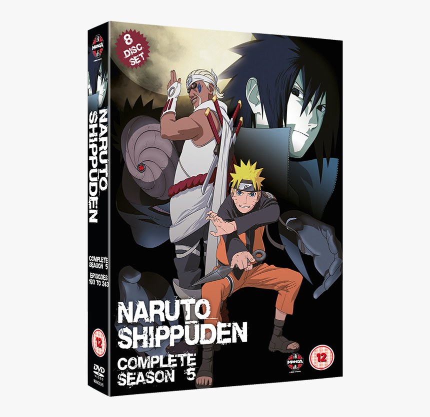 Naruto Shippuden Complete Series - Naruto Shippuden Complete Series 5, HD Png Download