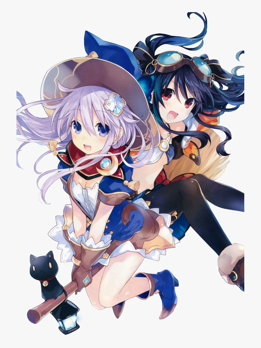 Render Nepgear,uni - Uni Cyberdimension Neptunia 4 Goddesses Online, HD Png Download