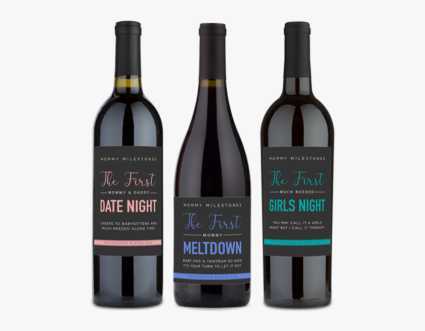 Mom Birthday Personalized Gift Wine, HD Png Download