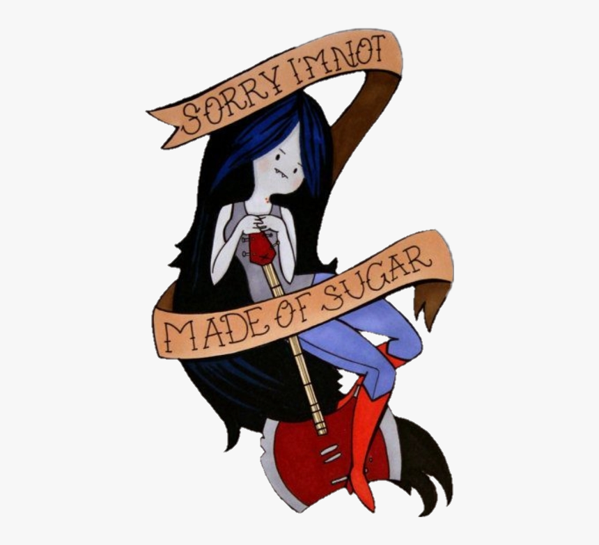 #adventuretime #marceline - Marceline Sorry I M Not Made Of Sugar, HD Png Download