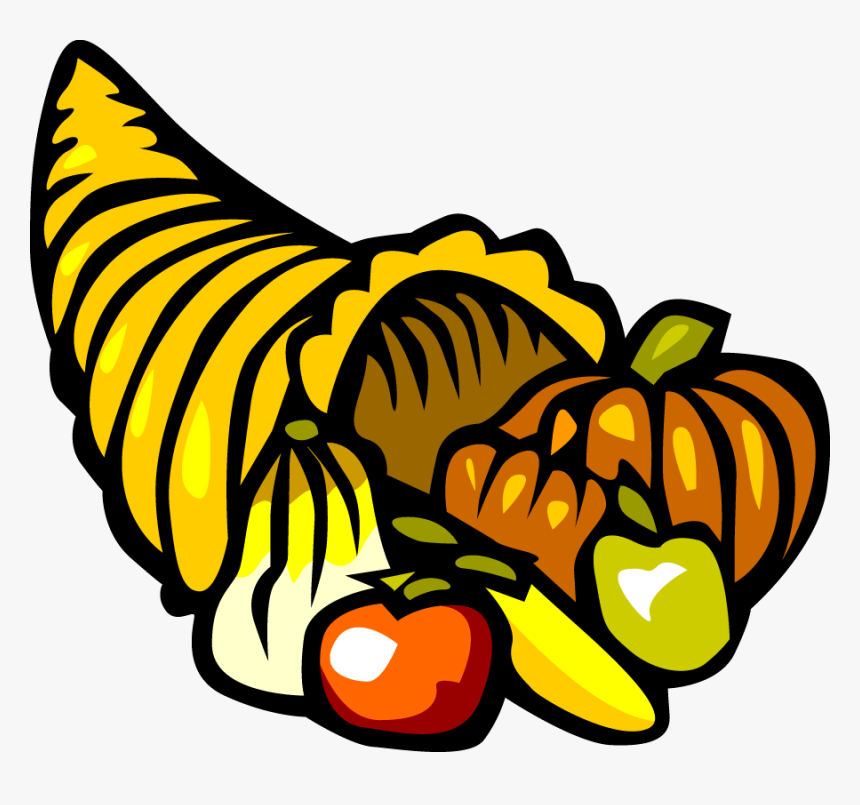 Cornucopia Clipart Horn Plenty - Horn Of Plenty Png, Transparent Png