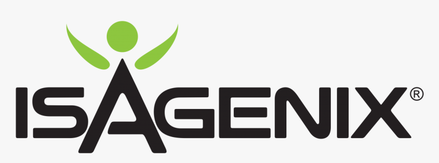 Isagenixlogo-blackgreen - Isagenix Logo Png, Transparent Png