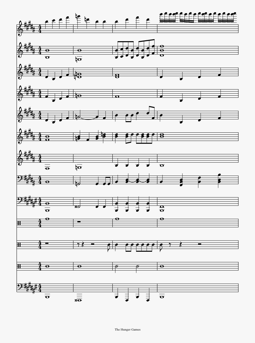 Sheet Music, HD Png Download
