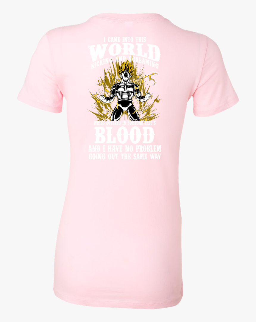 Super Saiyan Vegeta Ssj2 Woman Short Sleeve T Shirt - Fairy, HD Png Download