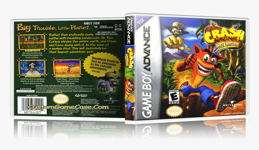 Crash Bandicoot The Huge Adventure - Crash Bandicoot The Huge Adventure Gameboy Advance, HD Png Download