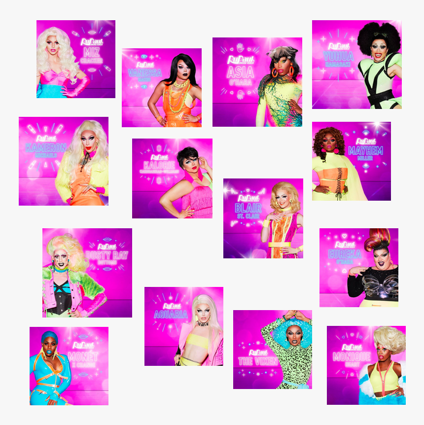 Thoughts On The Cast Of Rupaul S Drag Race, Season - Lace Wig, HD Png Download