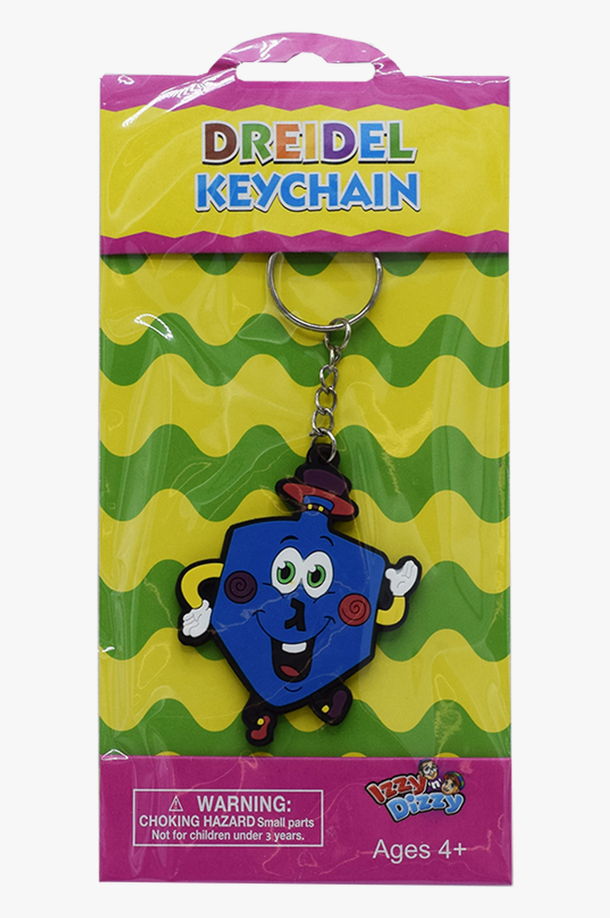 Hanukkah Dreidel Rubber Keychain - Playmat, HD Png Download