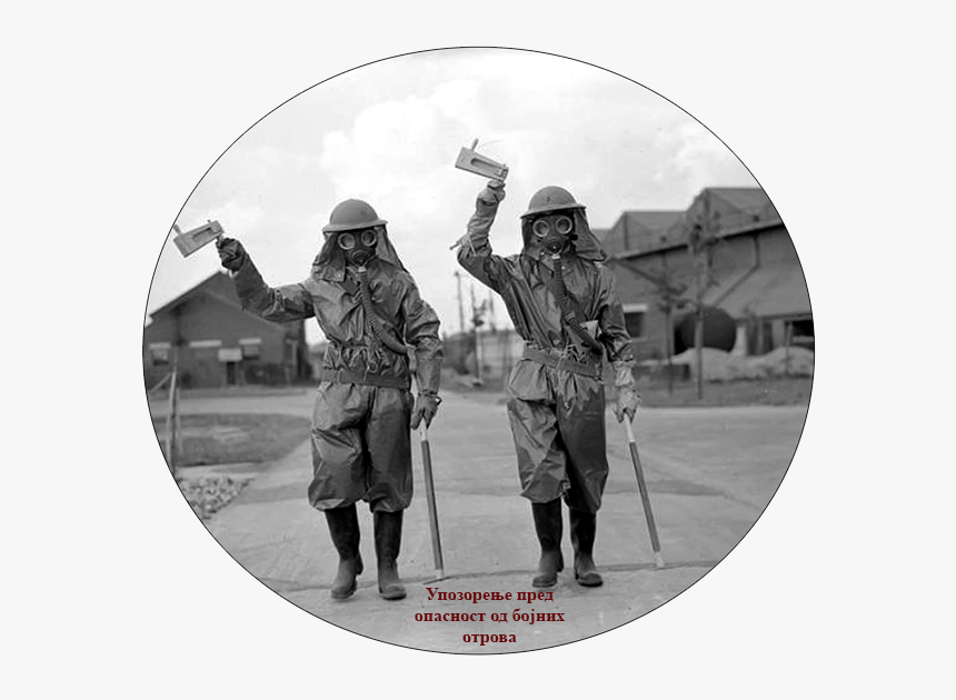 Someone In The War Using The Gas Alarm Rattle, HD Png Download