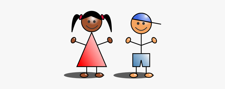 Kids Sticks Remix Svg Clip Arts - Stick Kids Clip Art, HD Png Download