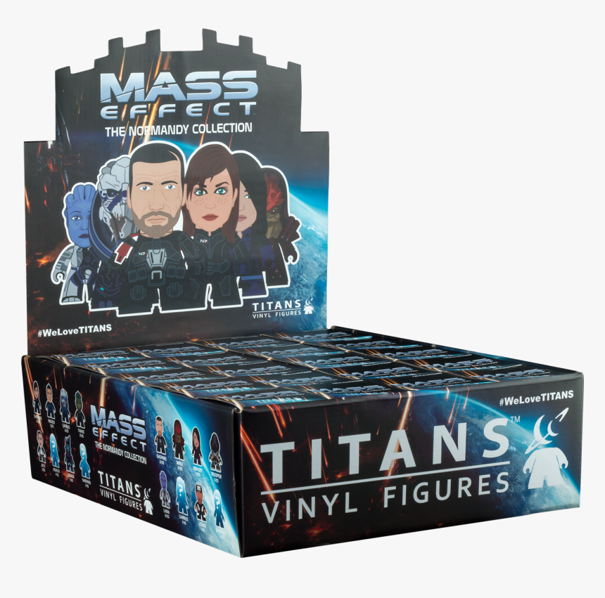 The Normandy Collection Mini Vinyl Figure Blind Box - Mass Effect 2, HD Png Download