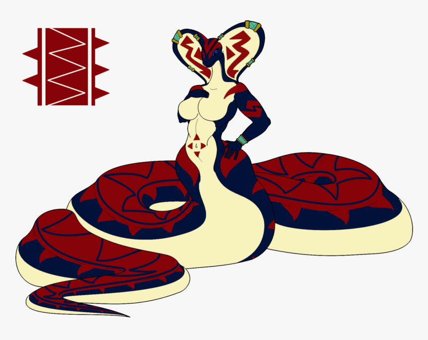 Rimak The Naga Queen - Illustration, HD Png Download