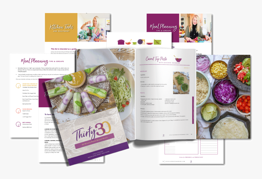 Thirty30 Recipe Ebook - Brochure, HD Png Download