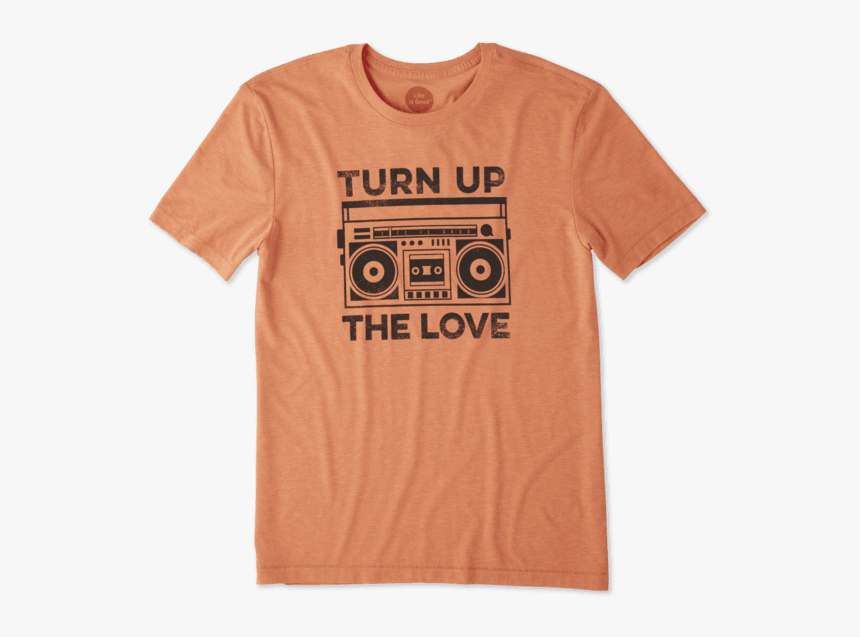Men S Turn Up The Love Cool Tee - T-shirt, HD Png Download