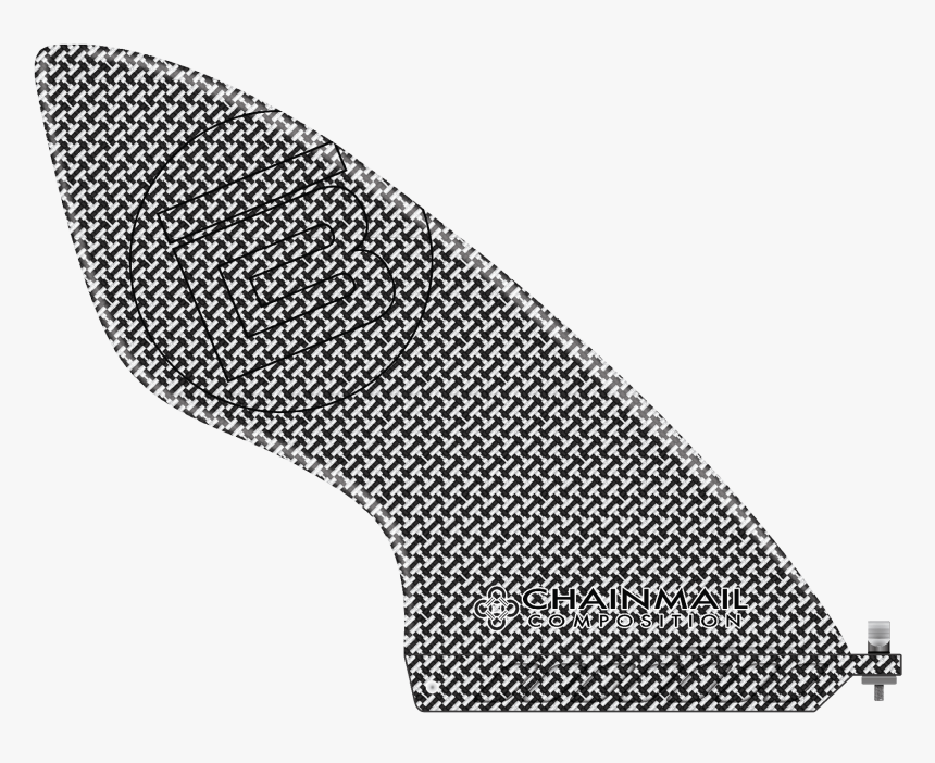 Chainmail Pro Center Paddle Board Fin - Illustration, HD Png Download