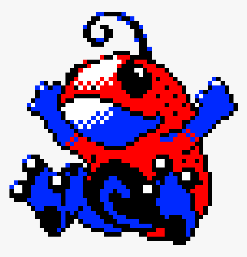 Politoed A Year Ago And Also Made Pixel Art Of These - Politoed Shiny Pixel, HD Png Download