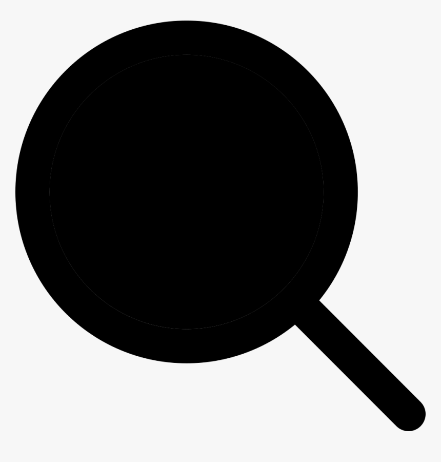 Test Sreach - Lupa Icono Negro Png, Transparent Png
