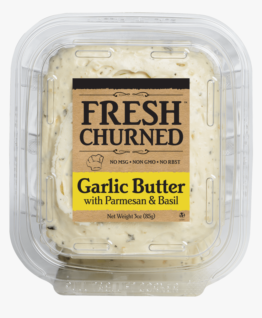 Fresh Churned Garlic Butter - Almond, HD Png Download