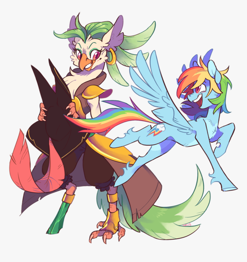 Amputee, Anthro, Artist - Mlp Movie Captain Celaeno, HD Png Download
