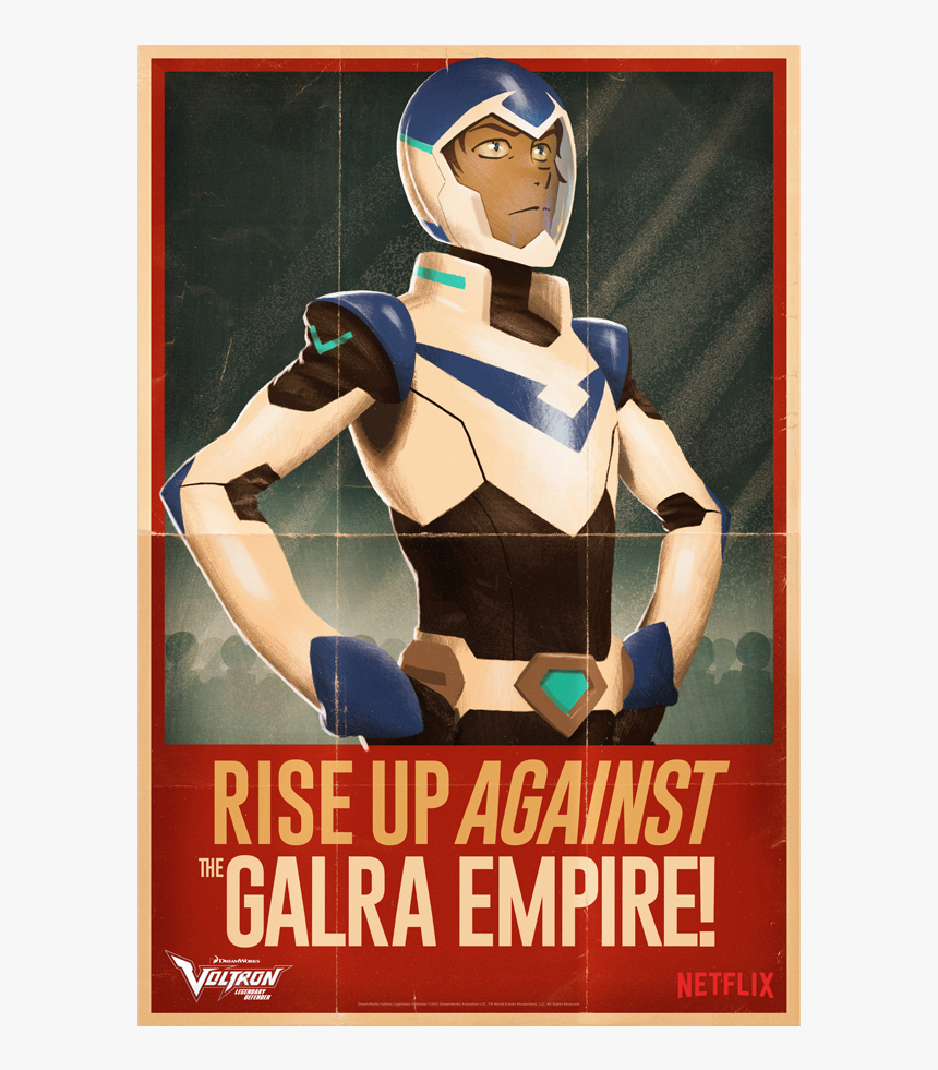 Nycc 17 Exclusive Poster Lance - Voltron Lance Poster, HD Png Download