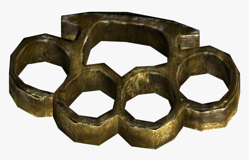 Fallout Brass Knuckles , Png Download - Brass Knuckles Png Transparent, Png Download