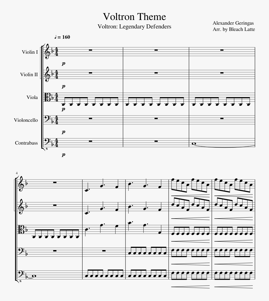 Kissing You Violin Sheet Music, HD Png Download