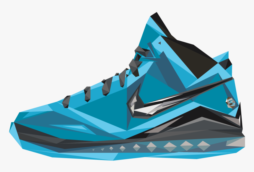 Transparent Lebron Dunk Png - Lebron James Shoe Transparent, Png Download