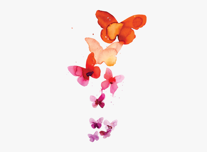Watercolor Butterfly Art Painting Free Download Png - Watercolor Butterfly Tattoo, Transparent Png