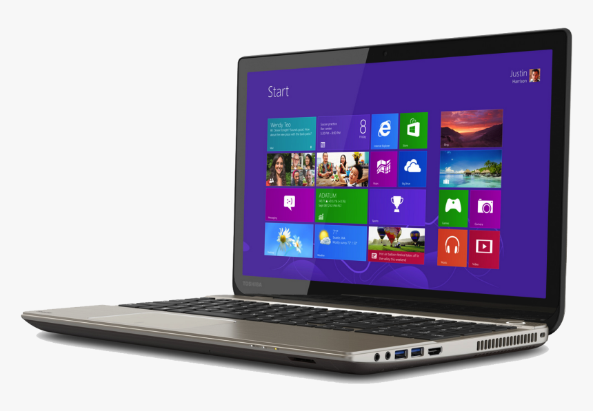 Download Laptop Png Picture - Toshiba Satellite C55 B5201, Transparent Png