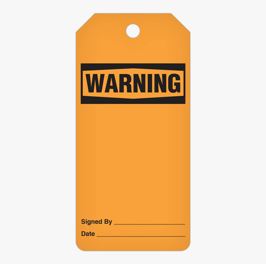 Warning Tags, HD Png Download