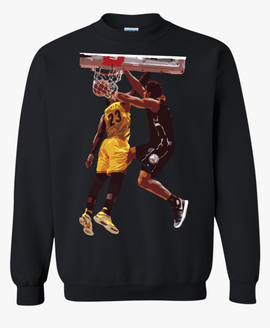 Malcolm Brogdon Dunk On Lebron James Shirt, Hoodie, - T-shirt, HD Png Download