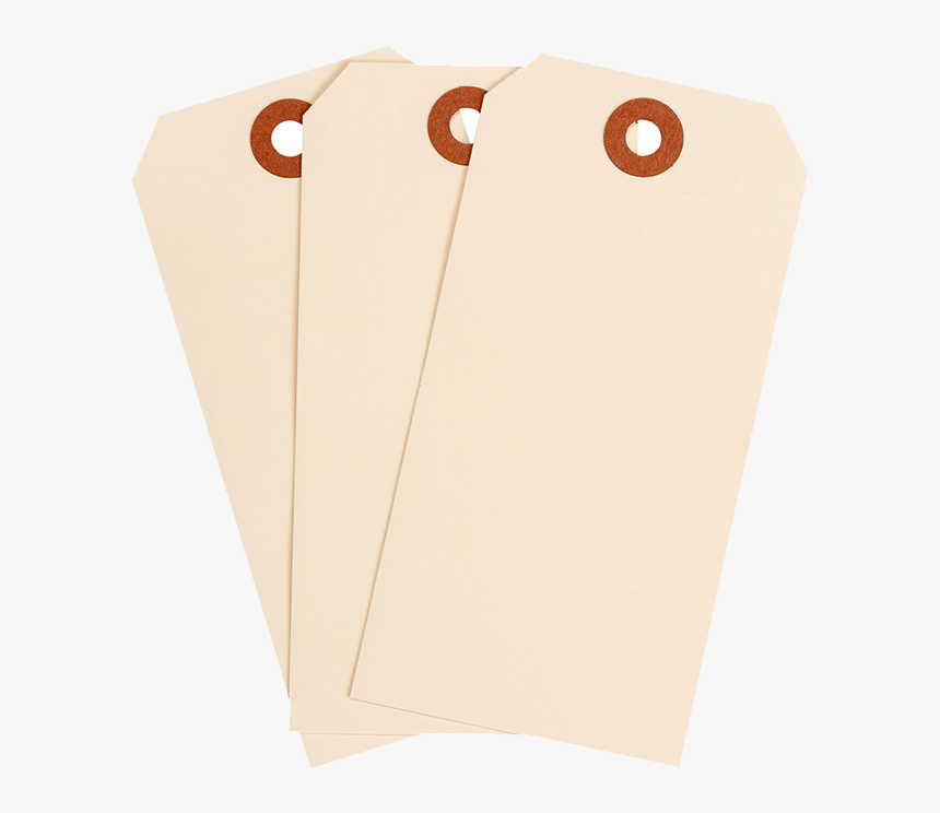 Brady Blank Paper Tag Range Manila - Paper, HD Png Download