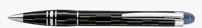 Montblanc Starwalker Black Mystery Ballpoint Pen [c58f] - Mont Blanc Starwalker Black Mystery, HD Png Download