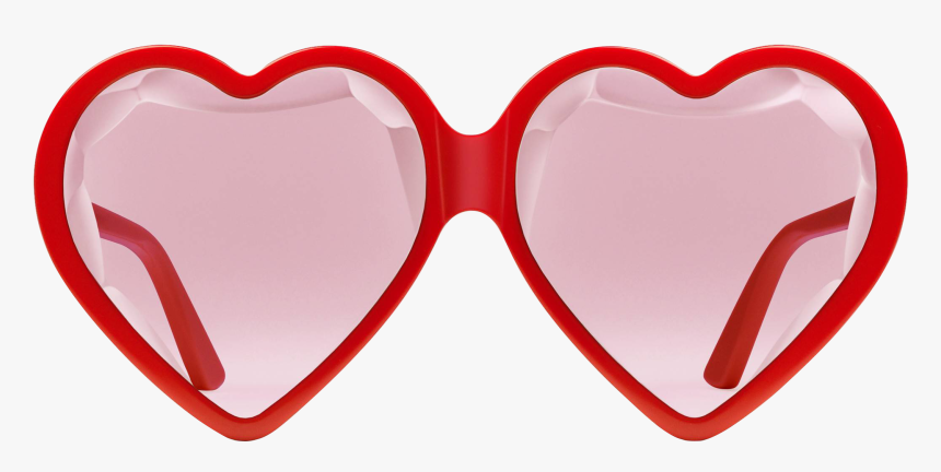 Gucci Heart Sunglasses, HD Png Download