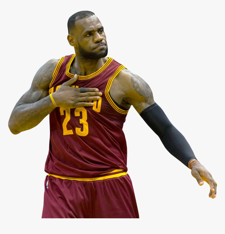 Lebron James Celebration The Silencer - Lebron James Png, Transparent Png