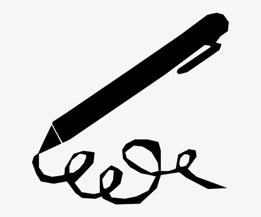 Angle,monochrome Photography,text - Pen Drawing Black And White, HD Png Download