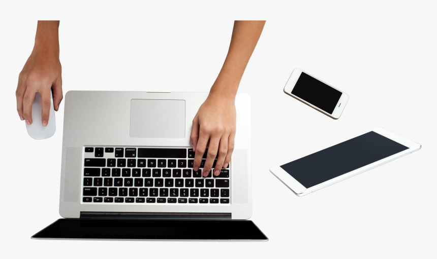 Laptop Png Image - Macbook Use Png, Transparent Png