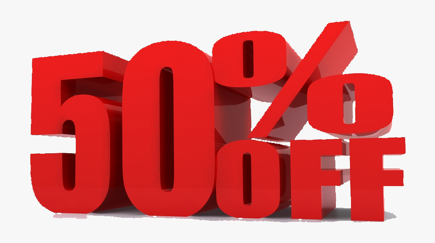 Download 50 Off Png Photo - 50% Off Png, Transparent Png