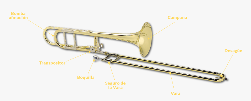 Types Of Trombone, HD Png Download