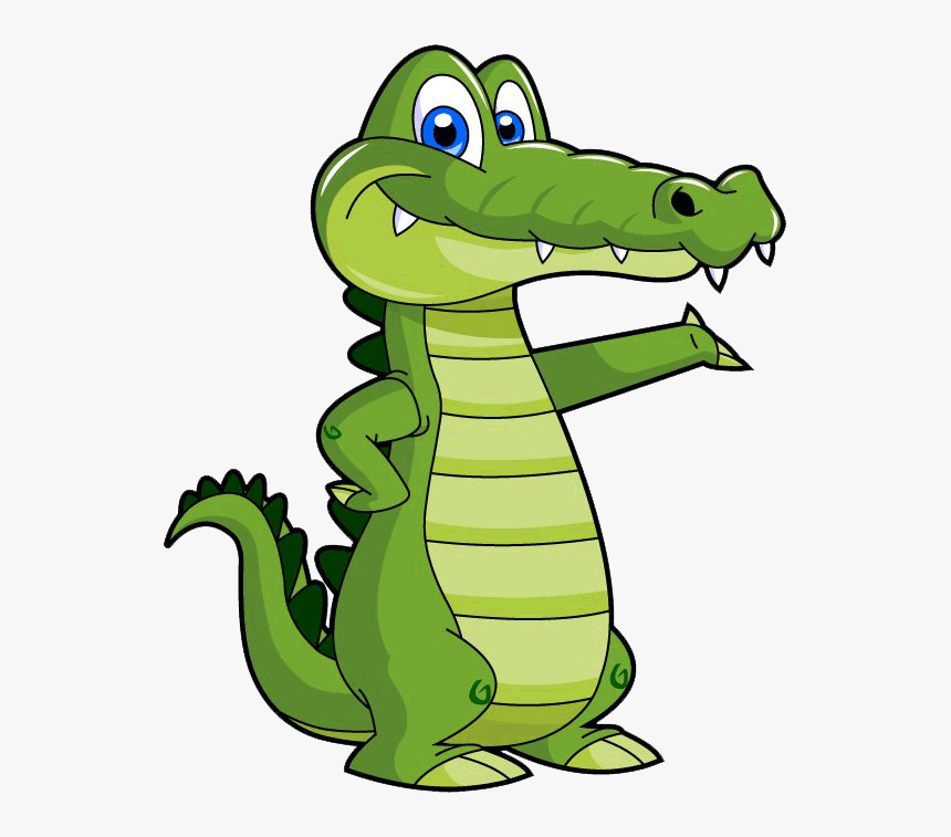 Crocodile Png Image Download - Clipart Cartoon Aligator, Transparent Png
