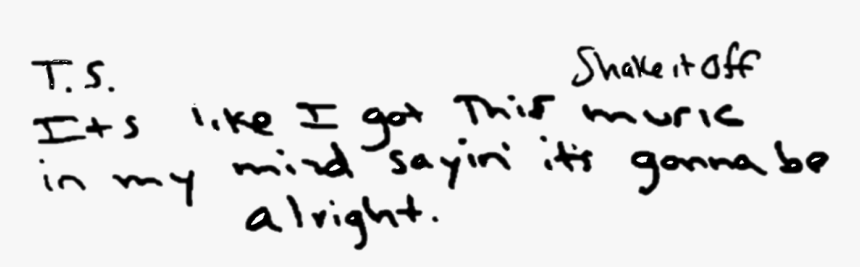 Shake It Off - Taylor Swift Shake It Off Png, Transparent Png