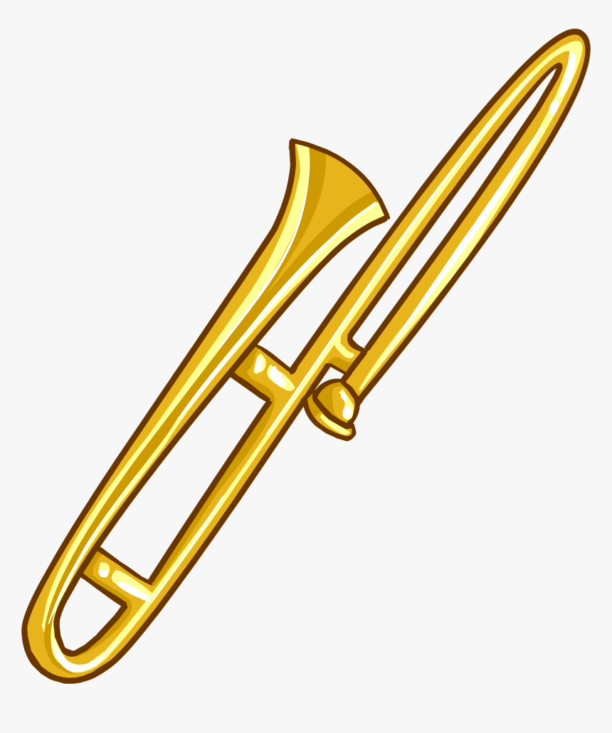 Club Penguin Wiki - Trombone Png, Transparent Png