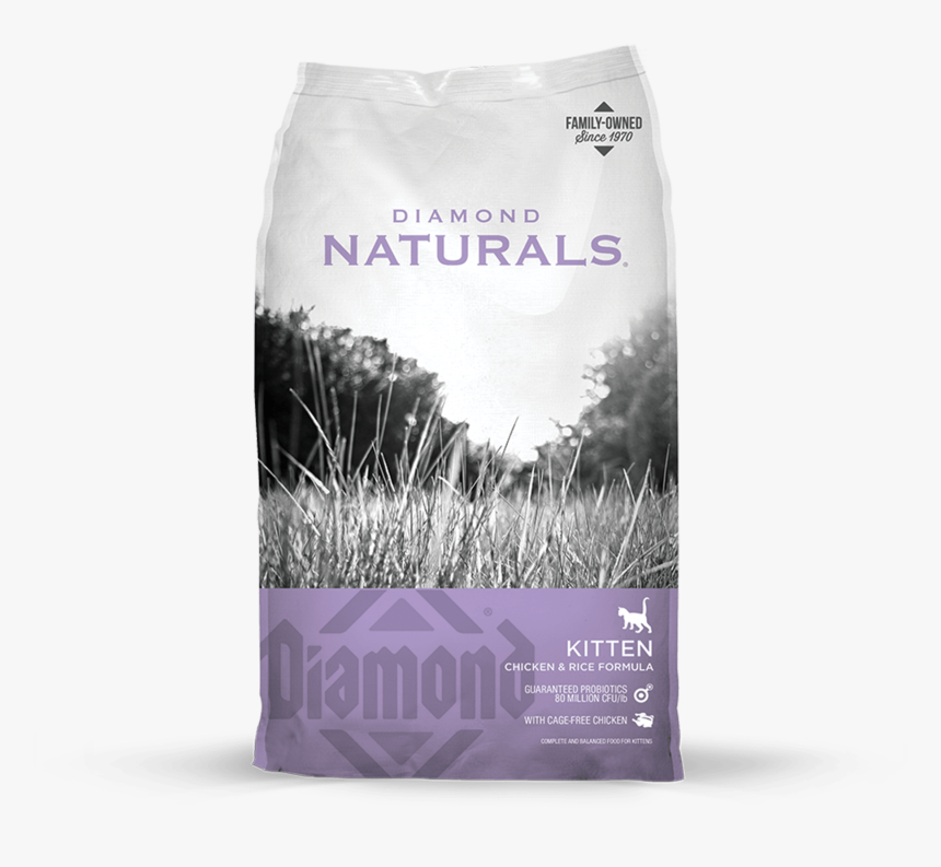 Kitten Front Of Bag - Diamond Naturals Kitten Food, HD Png Download
