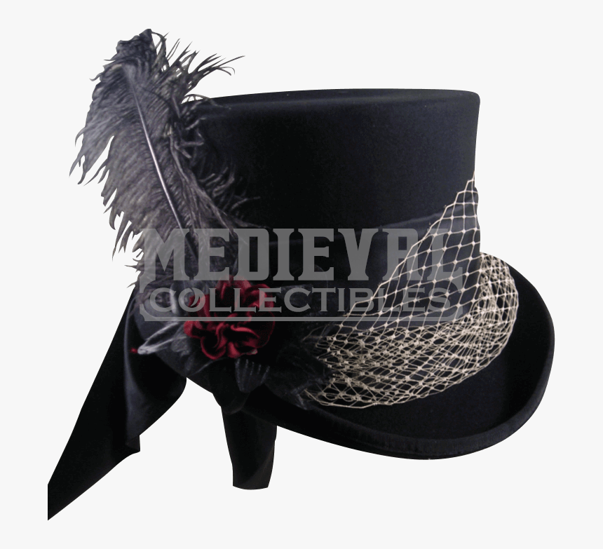 Mad Hatter Hat Png - Musketeer Cavalier Pirate Hat, Transparent Png